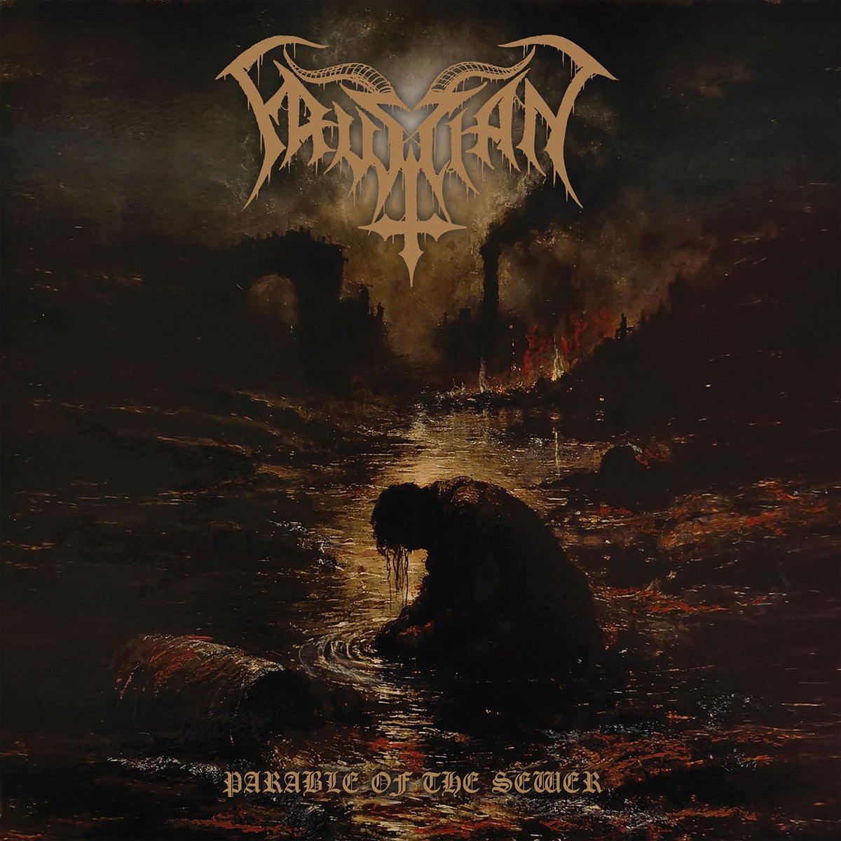 Faustian – Parable of the Sewer vinyl record cover