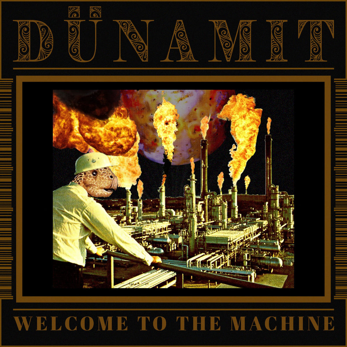 Dünamit – Welcome To The Machine vinyl cover