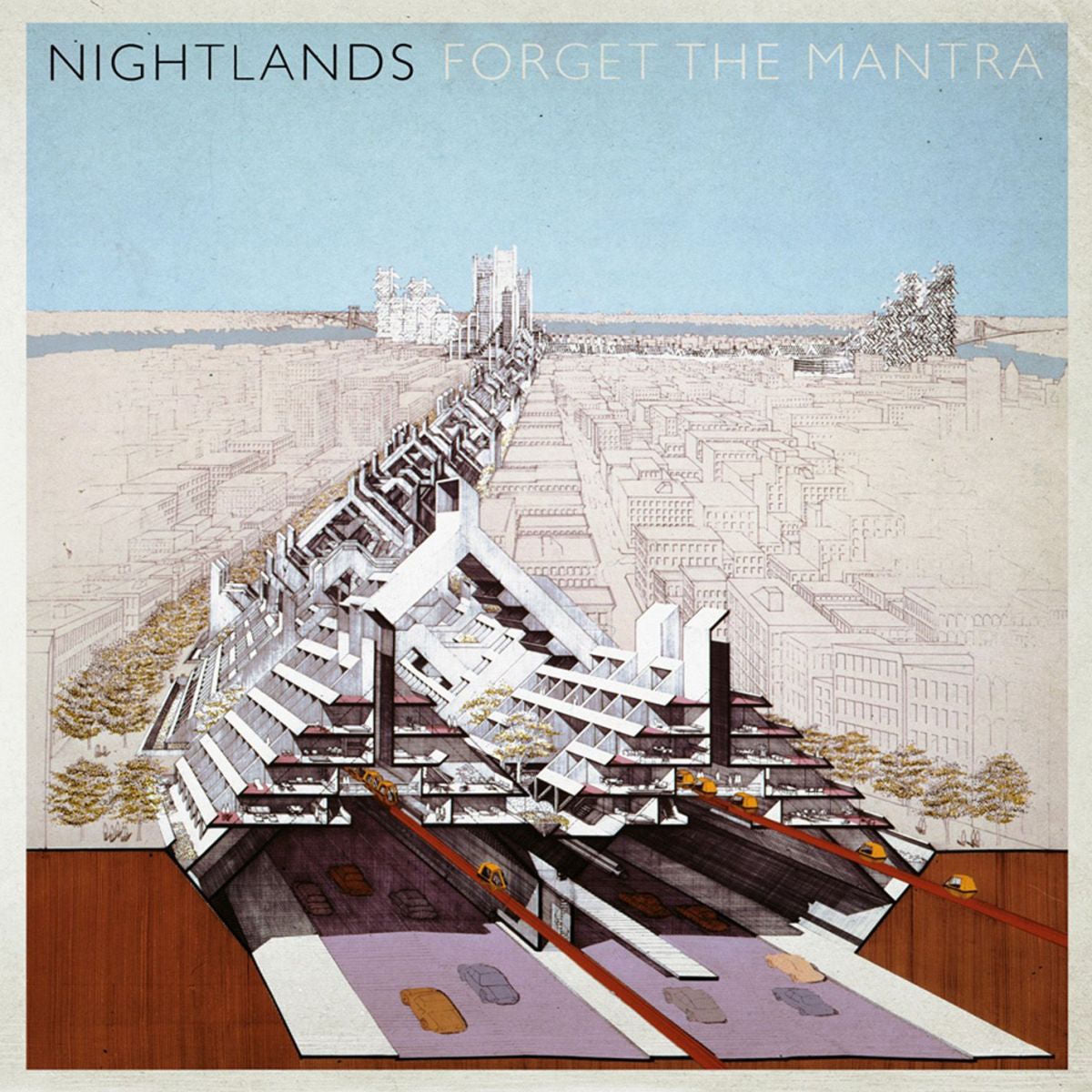 Nightlands – Forget the Mantra vinyl record cover