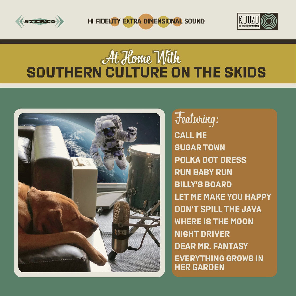 Southern Culture On The Skids – At Home With Southern Culture On The Skids vinyl record cover