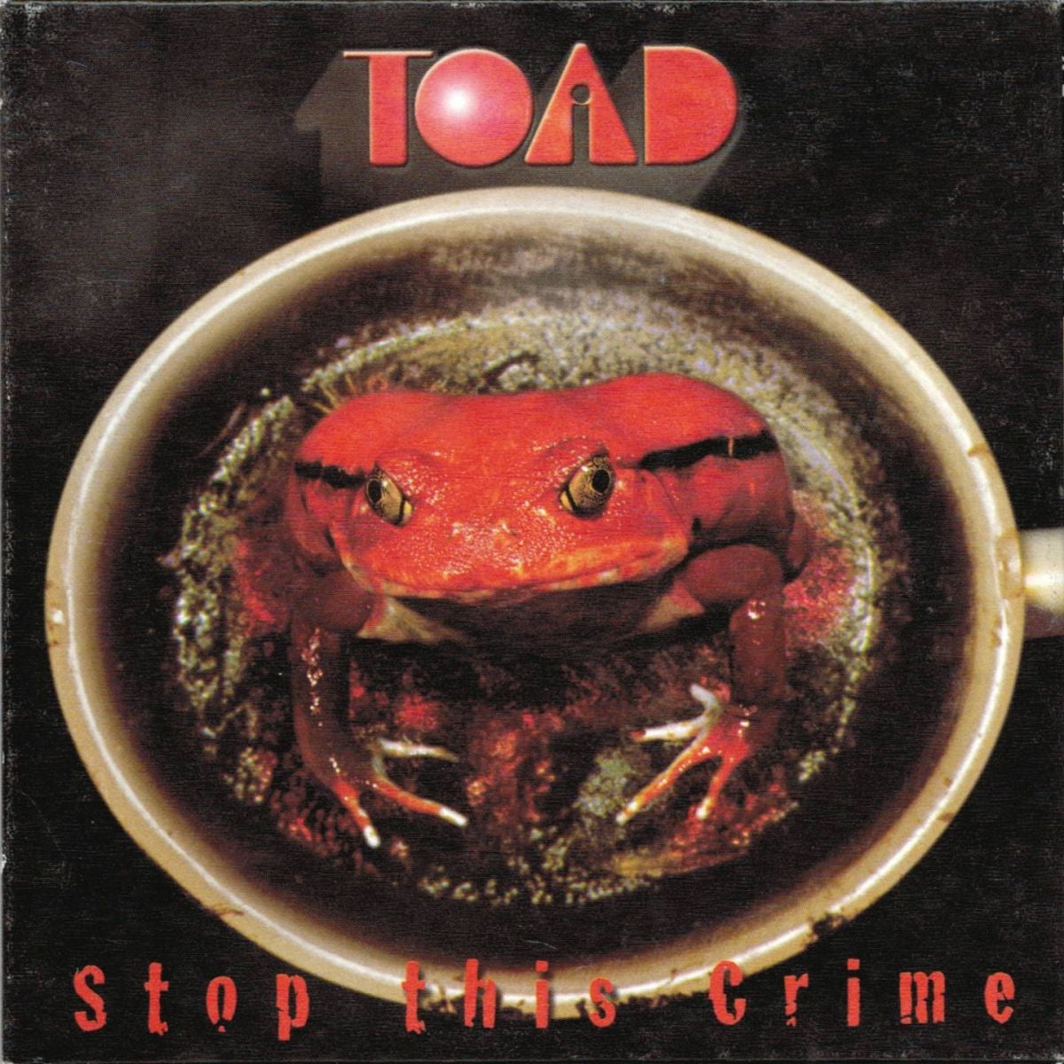 TOAD – Stop This Crime vinyl record cover