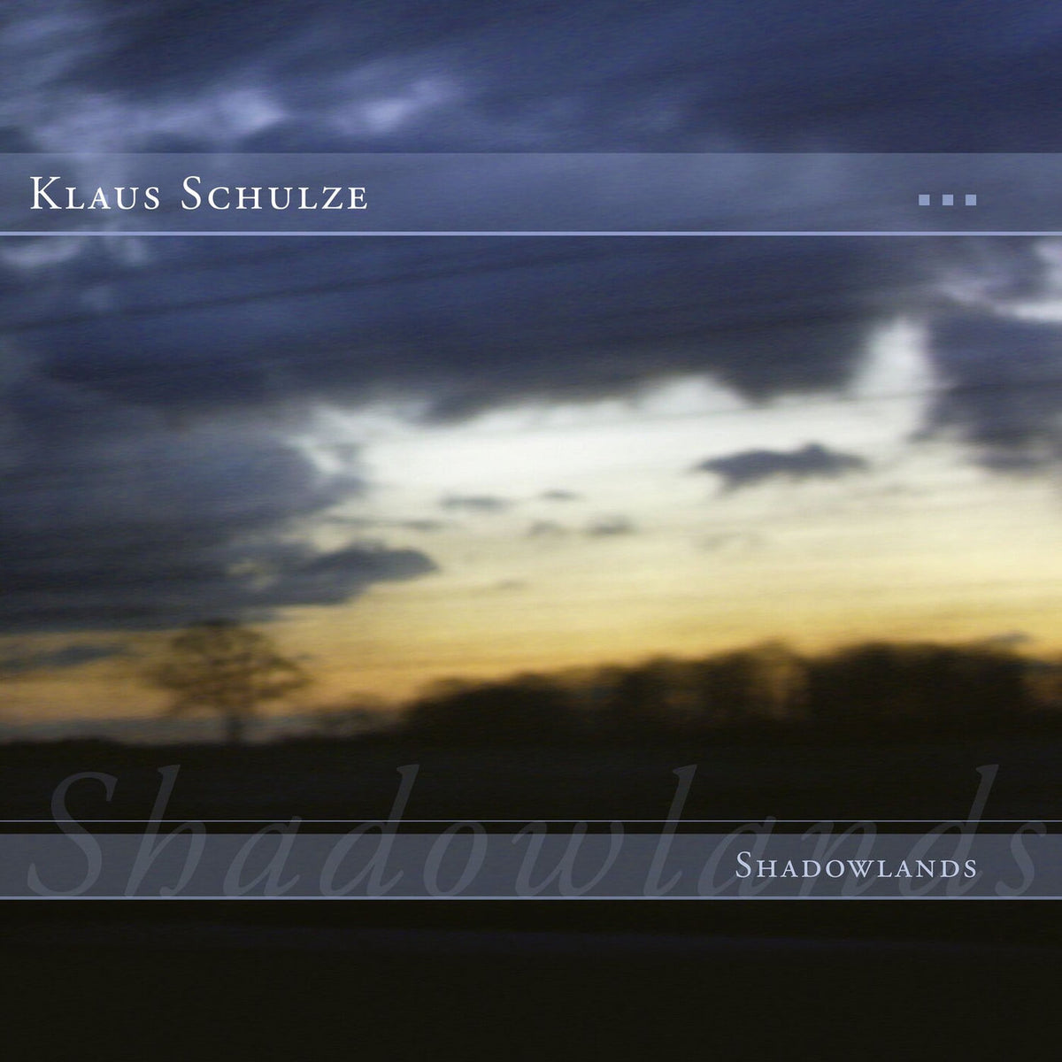 Klaus Schulze – Shadowlands vinyl cover
