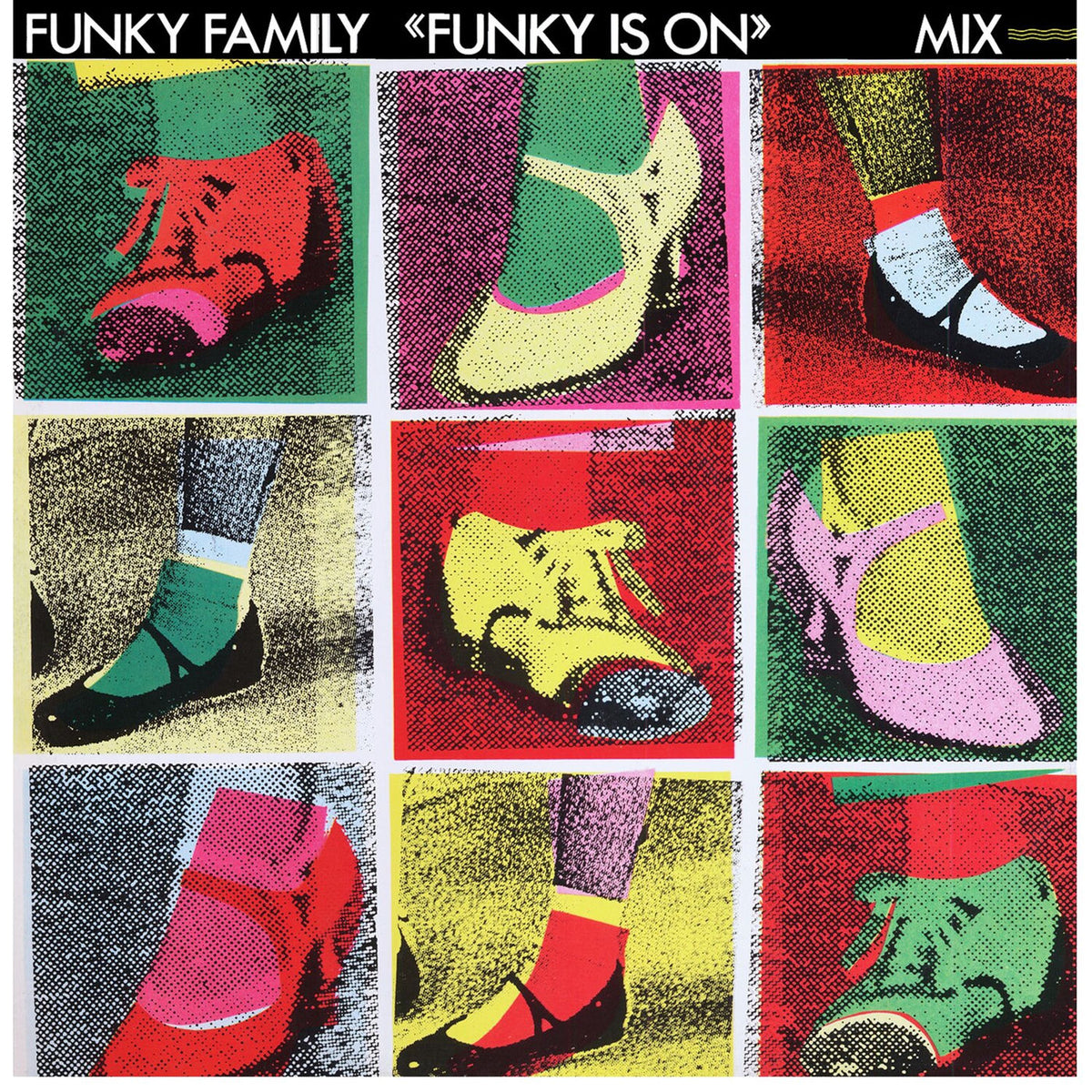 Funky Family – Funky Is On vinyl cover