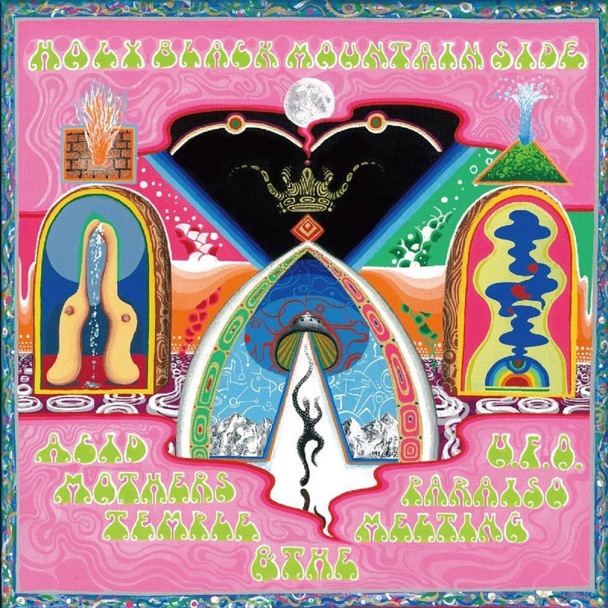 Acid Mothers Temple & The Melting Paraiso U.F.O. – Holy Black Mountain Side vinyl record cover
