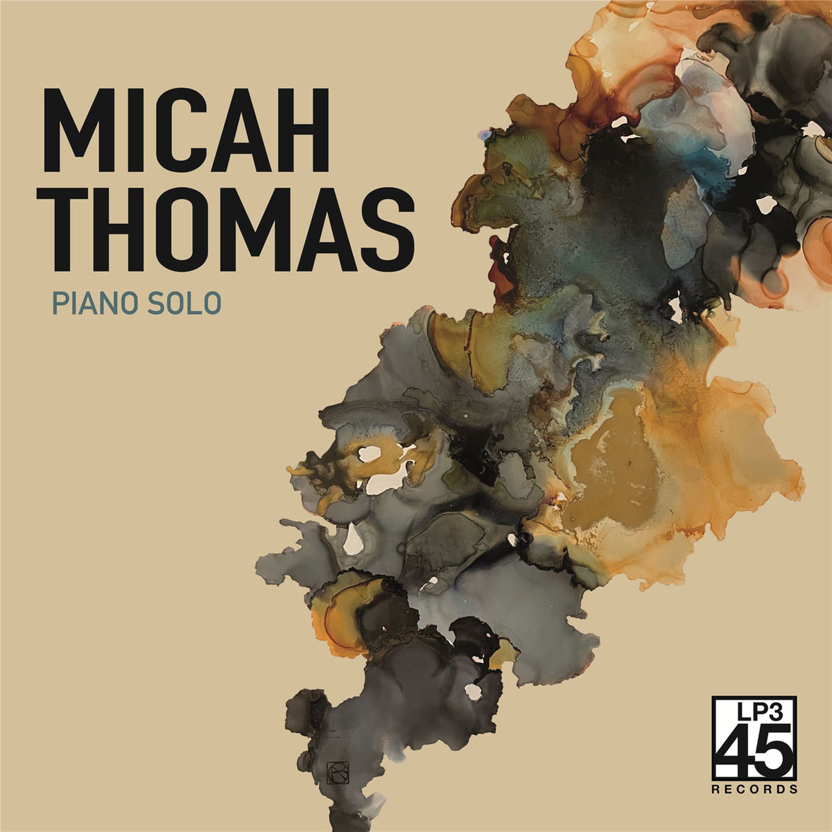 Micah Thomas – Piano Solo vinyl record cover