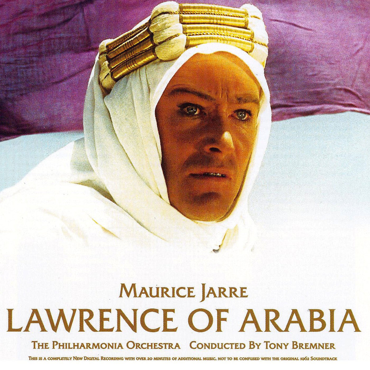 Maurice Jarre – Lawrence of Arabia vinyl record cover