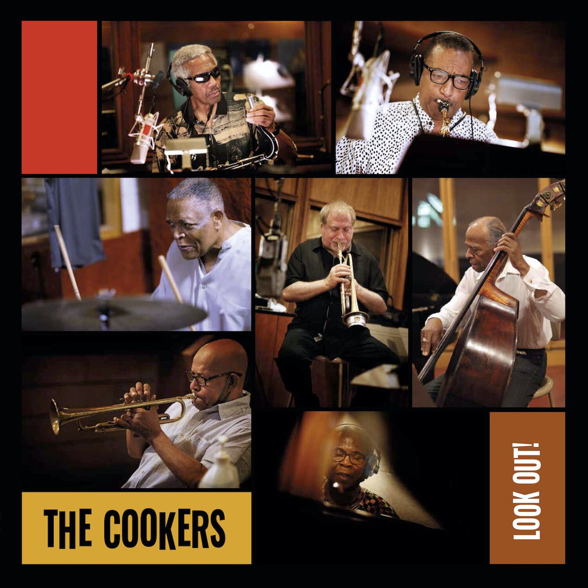The Cookers – Look Out! by Cookers,The vinyl record cover