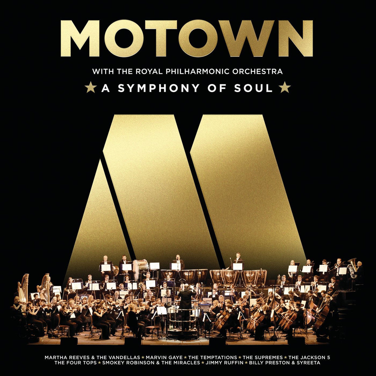 Royal Philharmonic Orchestra – Motown With The Royal Philharmonic Orchestra (A Symphony Of Soul) vinyl cover