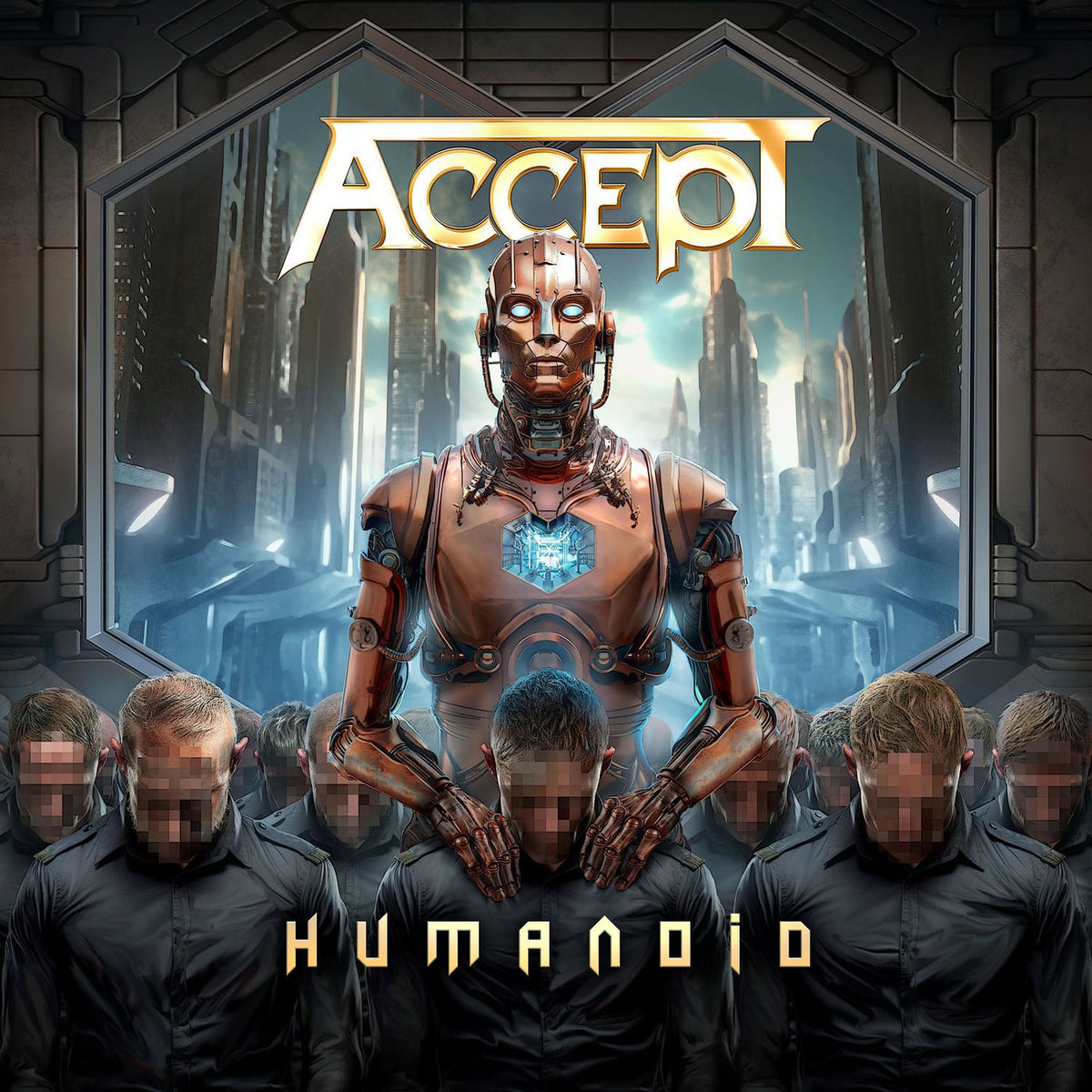 Accept – Humanoid (Solid Royal Blue) (Indies) vinyl record cover