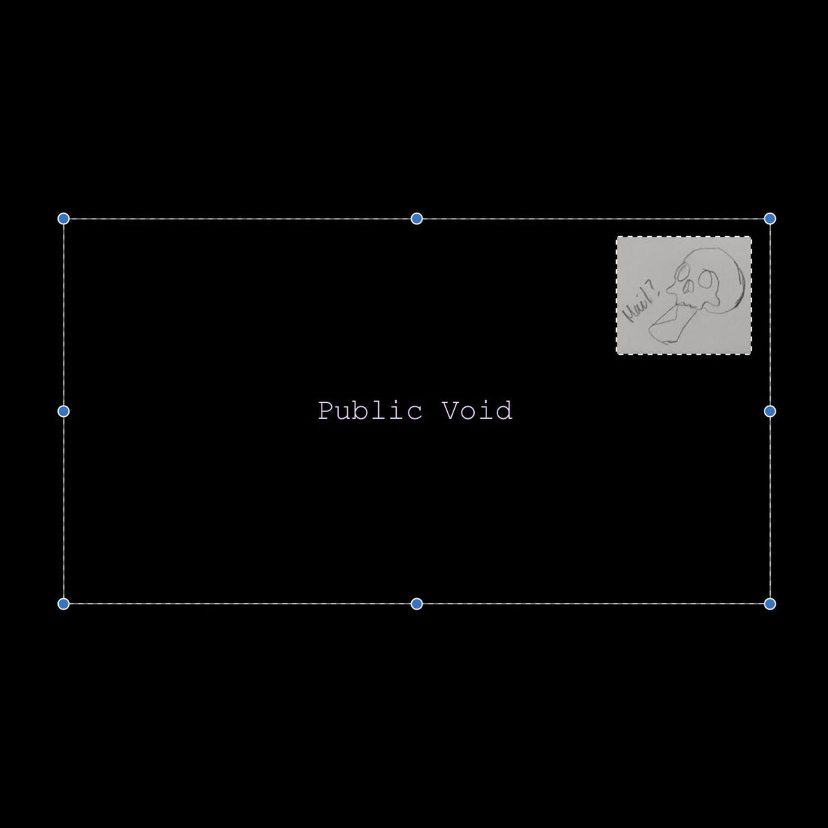 Penelope Scott – Public Void vinyl cover