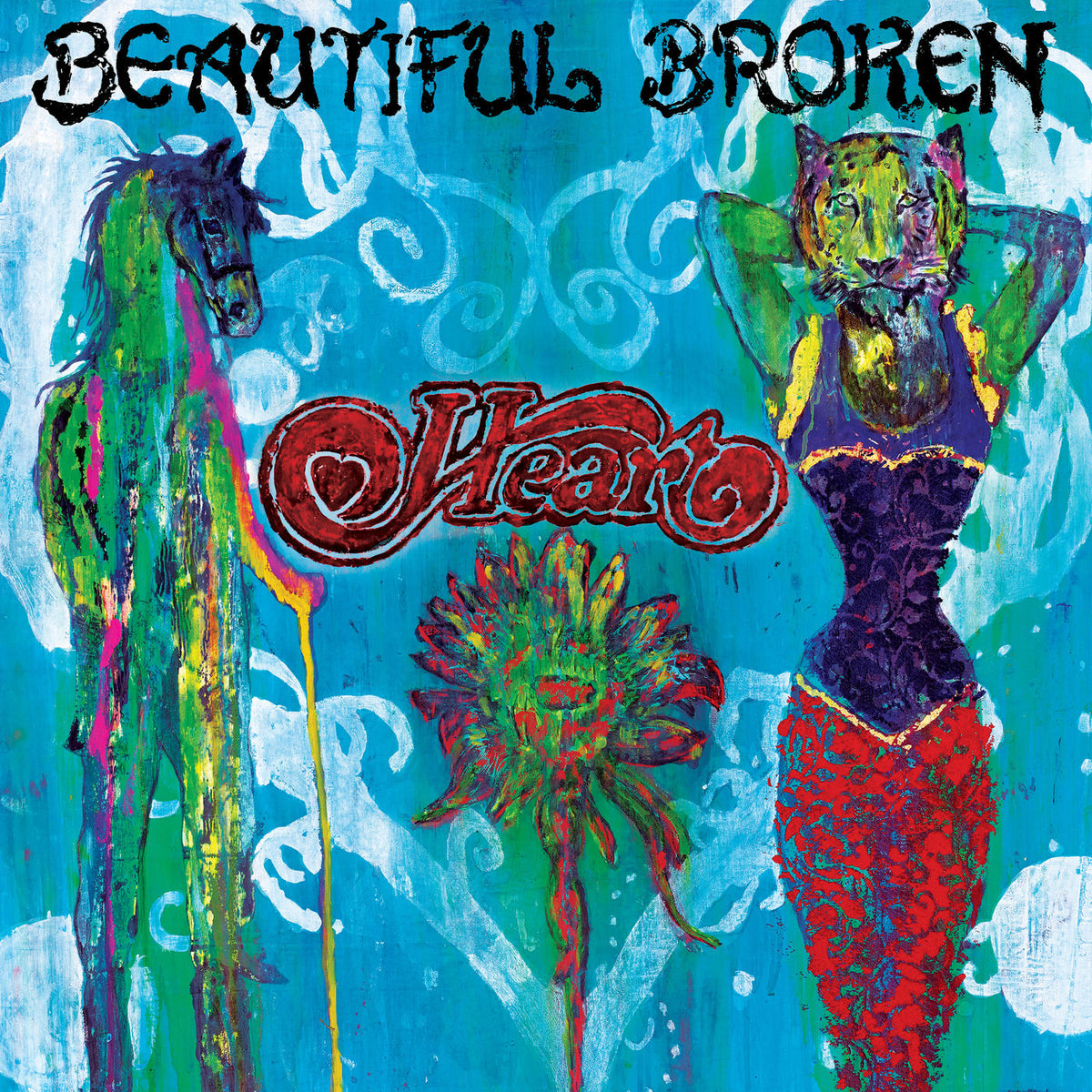 Heart – Beautiful Broken vinyl record cover