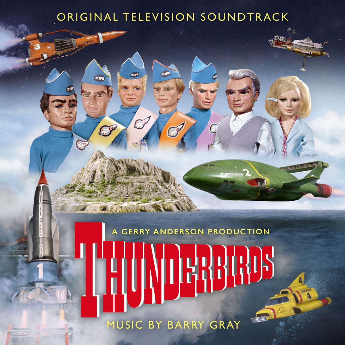 Barry Gray – Thunderbirds vinyl record cover