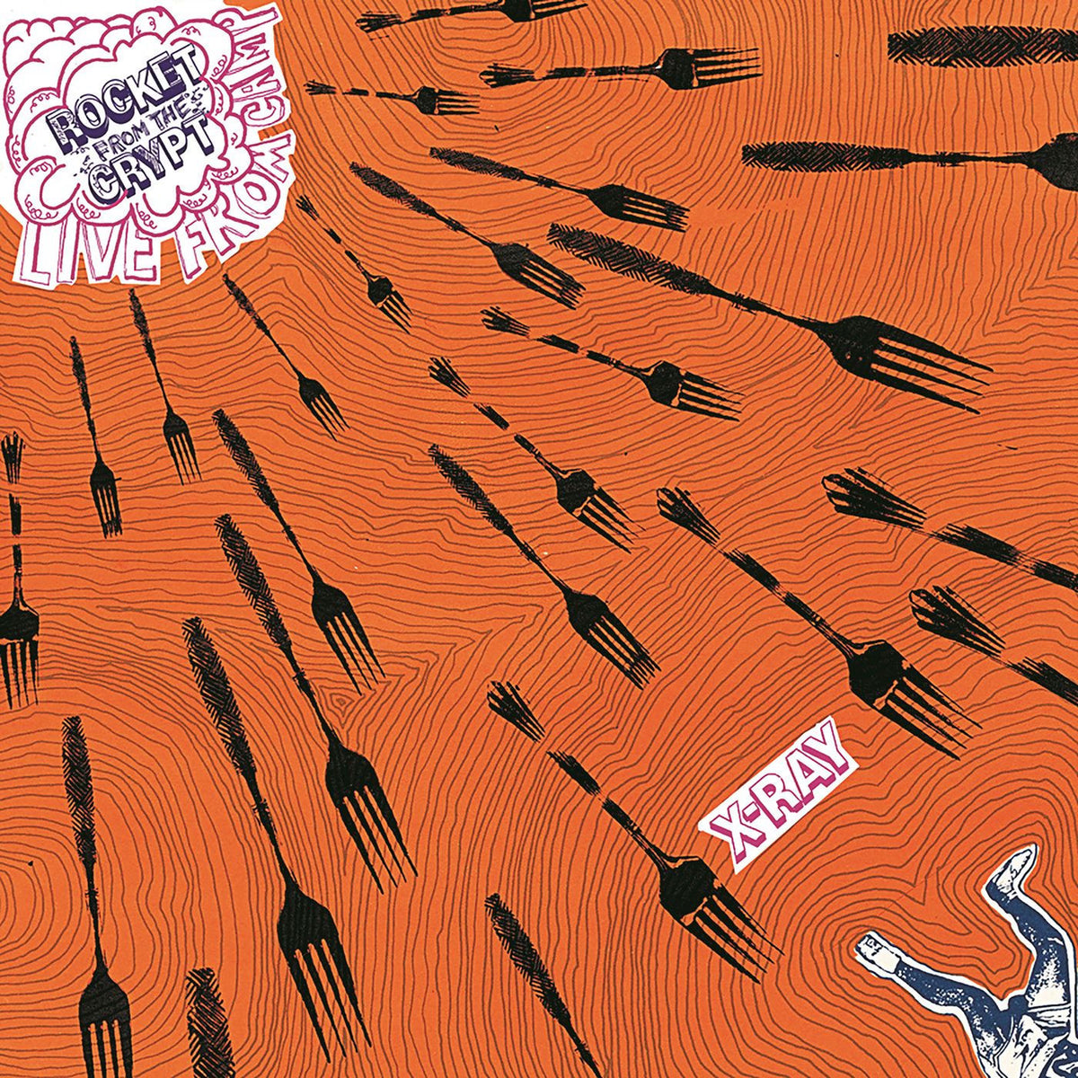 Rocket From The Crypt – Live from Camp X-Ray vinyl record cover