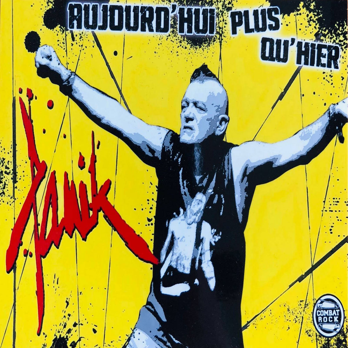 Panik Ltdc – Aujourd'Hui Plus Qu'Hier vinyl record cover