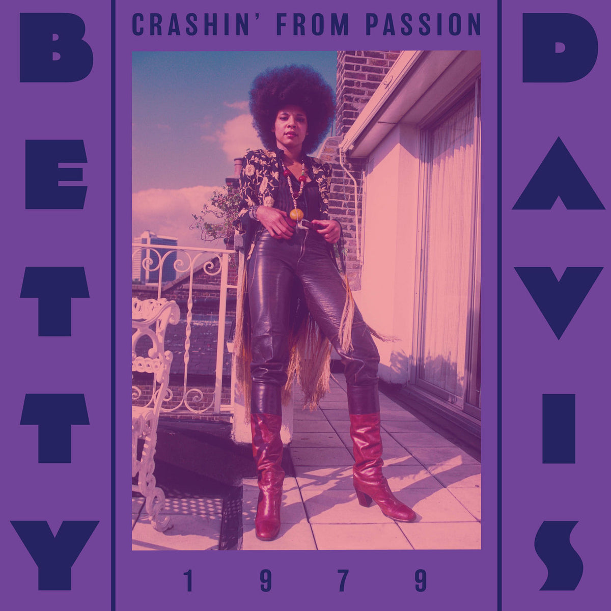 Betty Davis – Crashin' From Passion vinyl cover