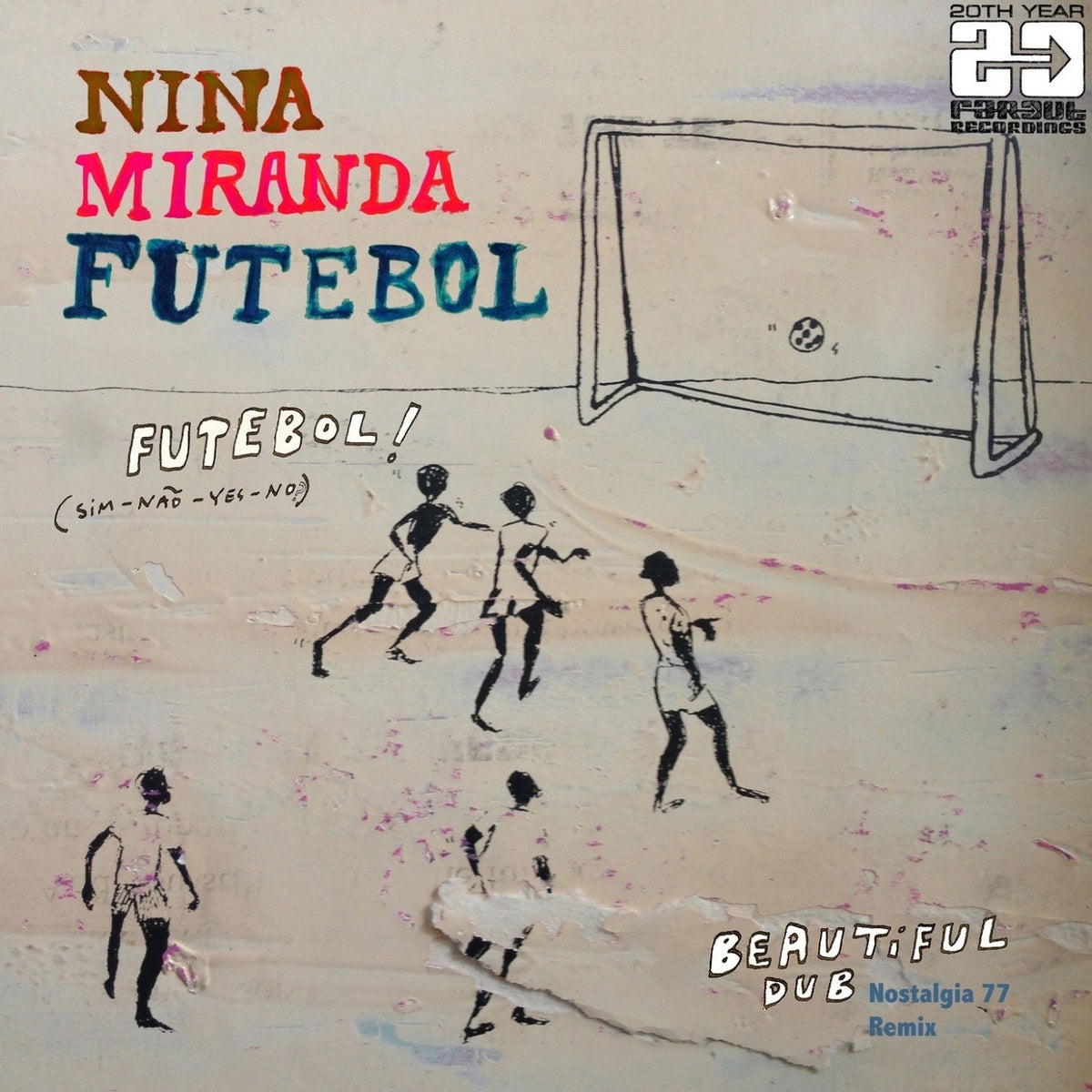 Nina Miranda – Futebol vinyl record cover