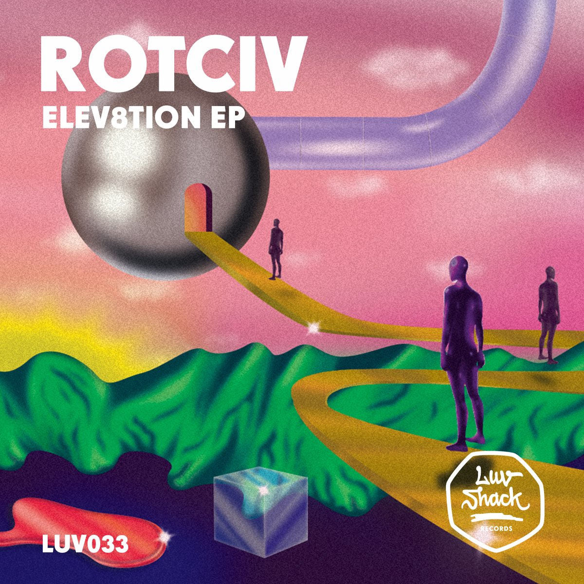 Rotciv – Elev8tion EP vinyl cover