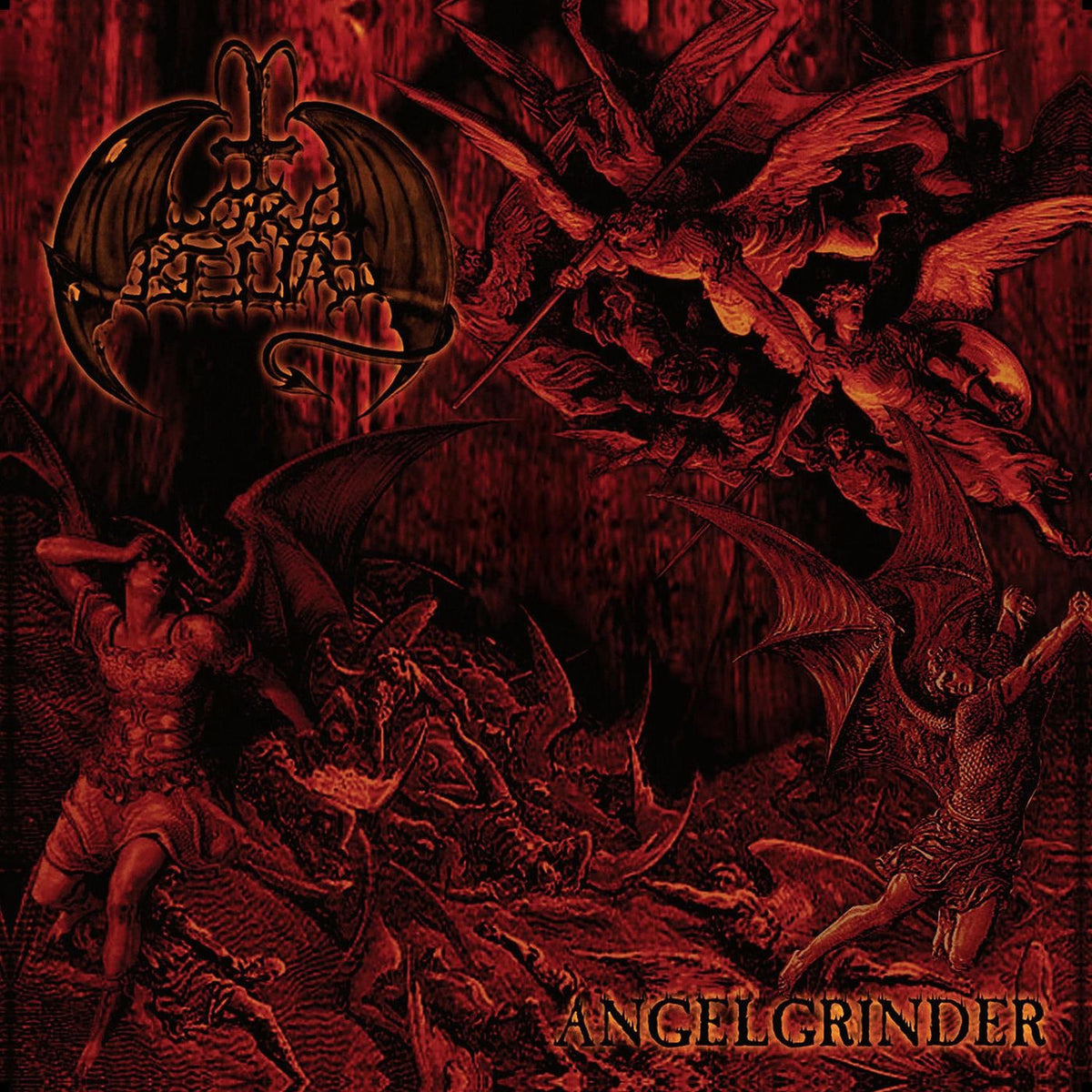 Lord Belial – Angelgrinder vinyl record cover