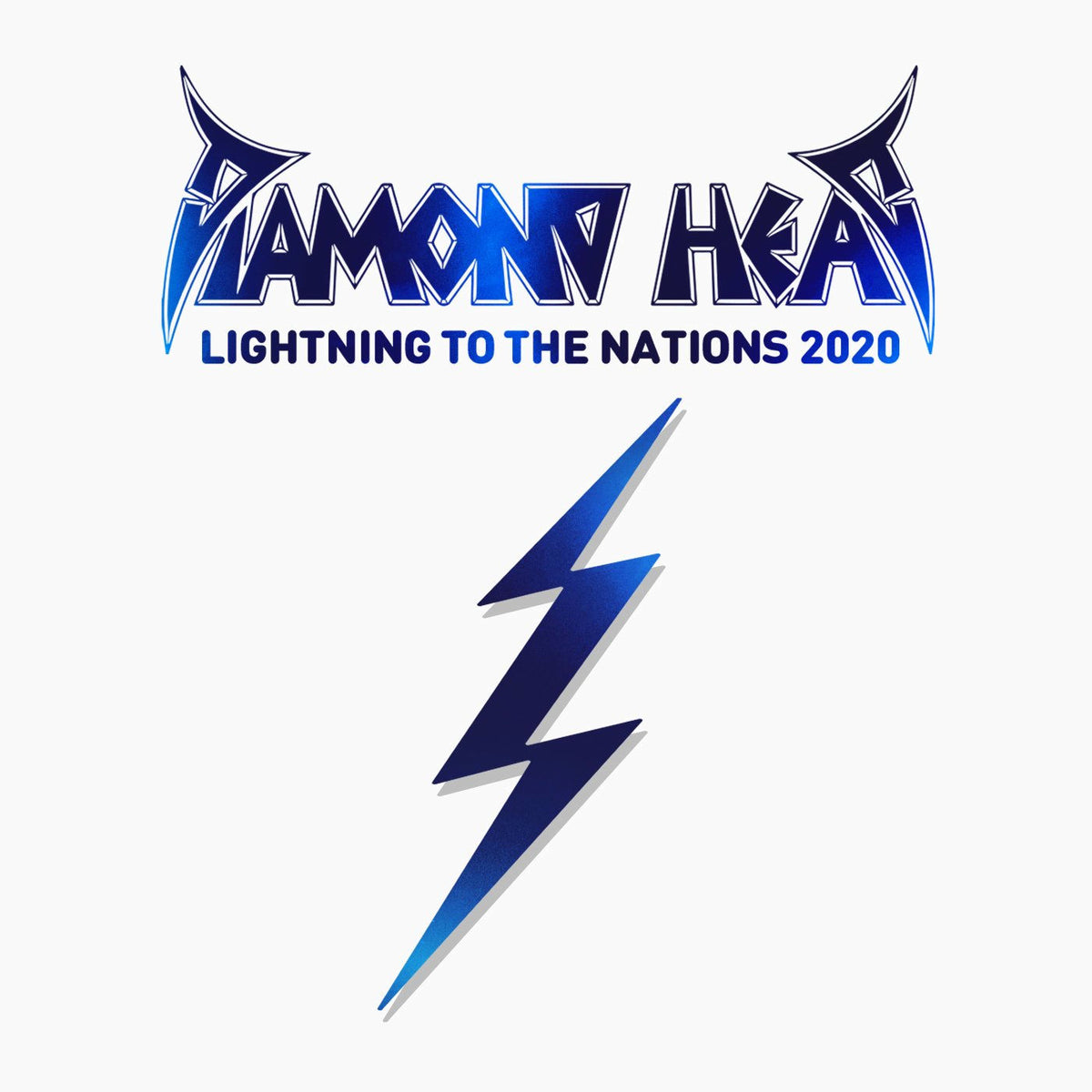 Diamond Head – Lightning to the Nations 2020 vinyl record cover