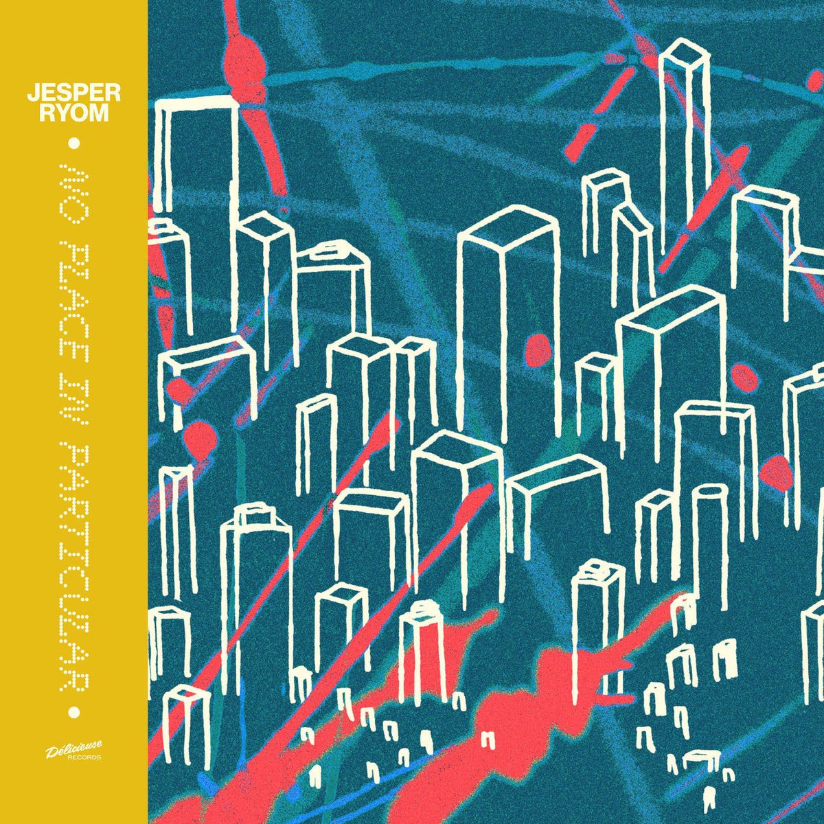 Jesper Ryom – No Place in Particular vinyl cover