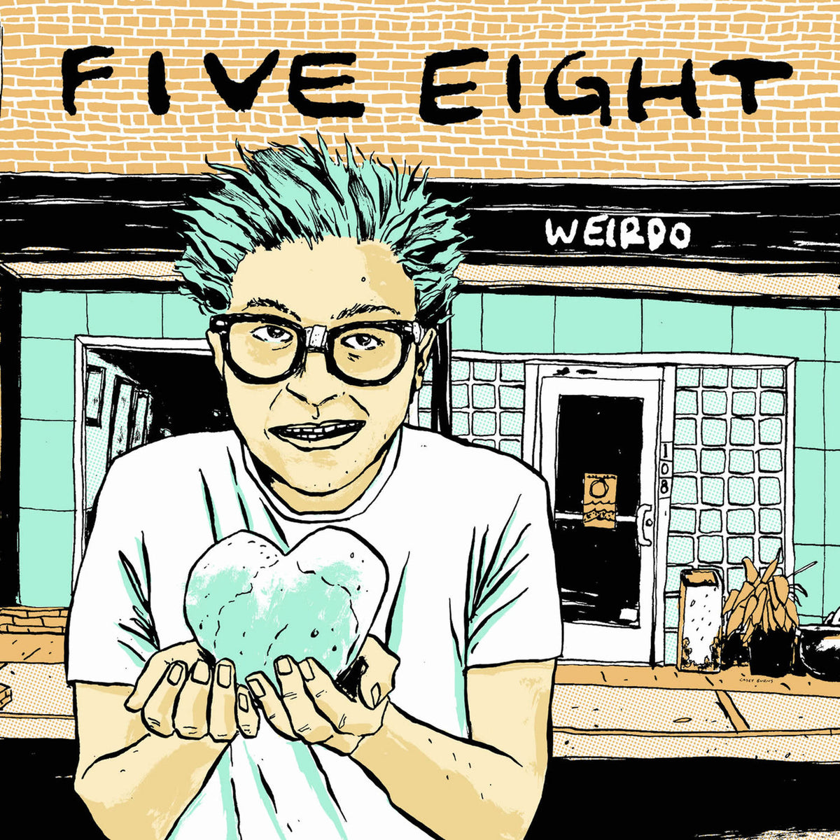 Five Eight – Weirdo vinyl record cover