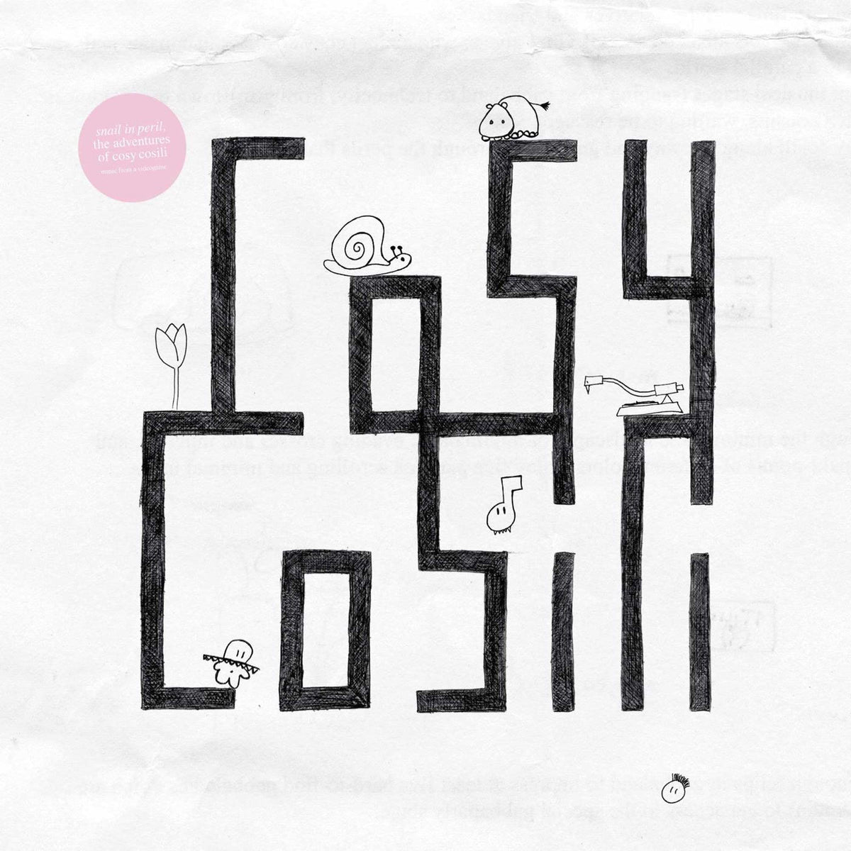 Cosili – The Adventures of Cosy Cosili (Music from the Video Game Snail in Peril) vinyl cover