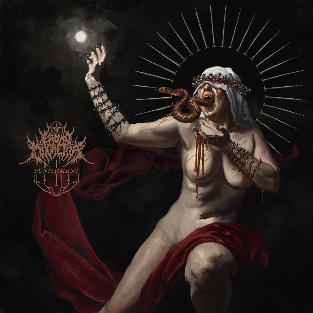 Crown Magnetar – Punishment vinyl cover