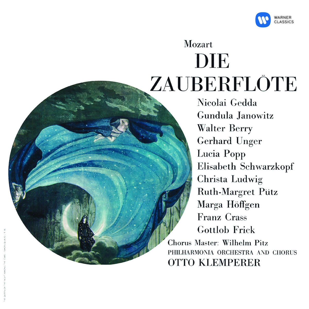 Otto Klemperer – Mozart: Die Zauberflöte vinyl cover