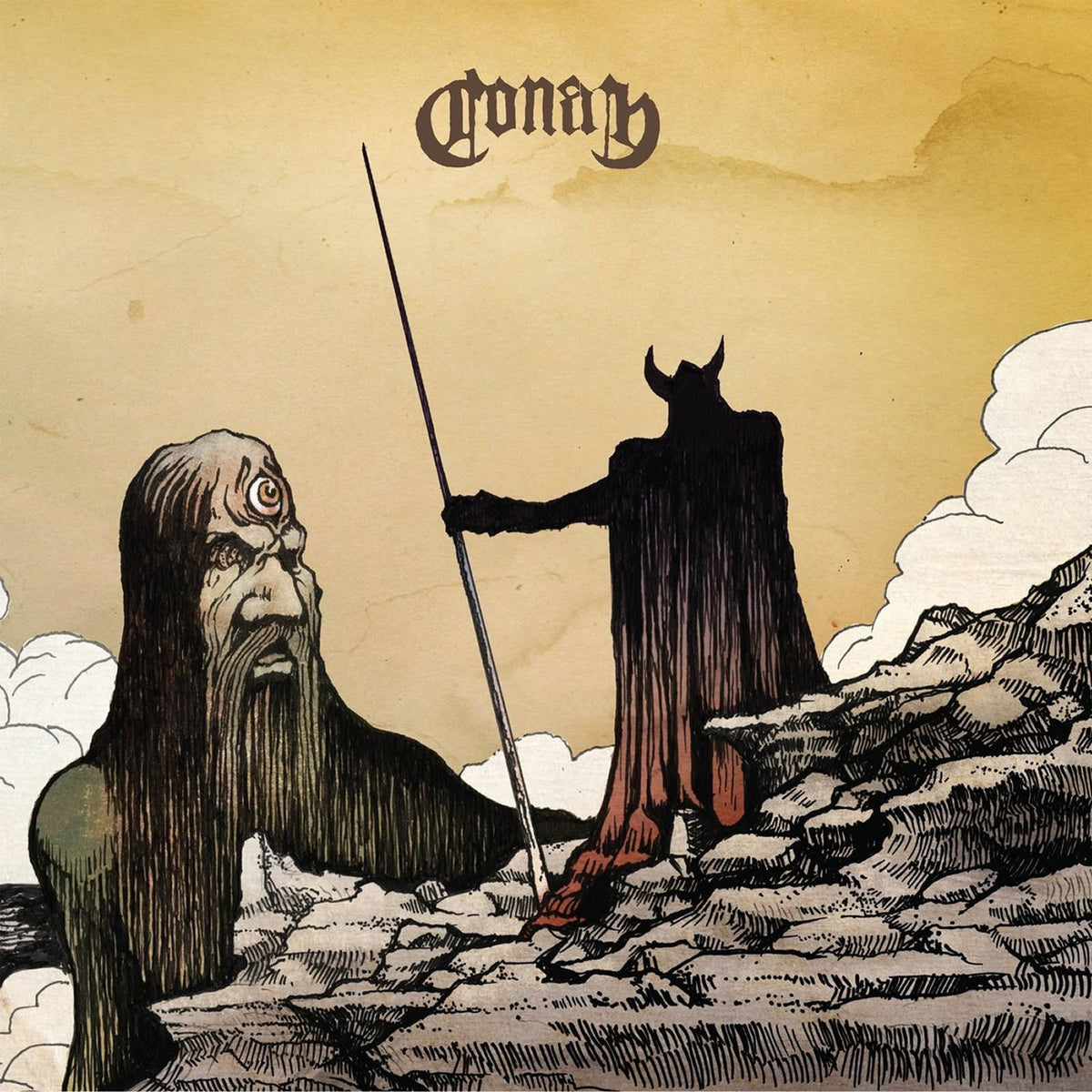 Conan – Monnos vinyl record cover