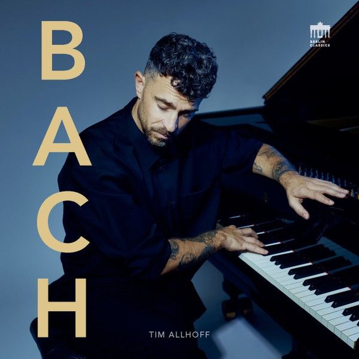 Tim Allhoff – BACH vinyl cover