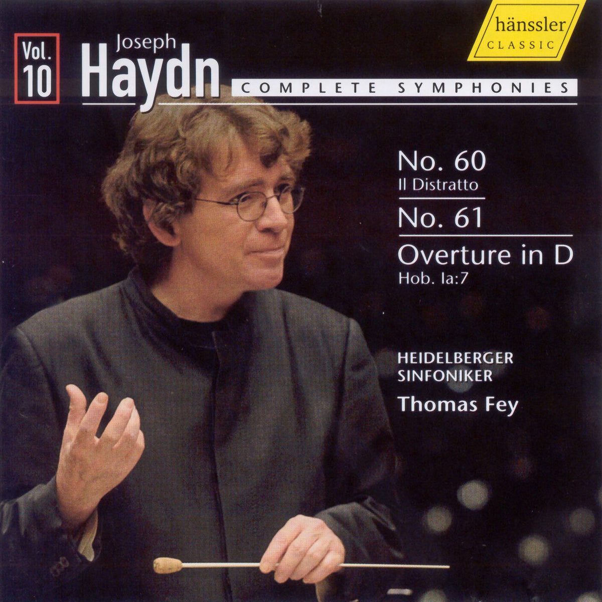Heidelberger Sinfoniker – Haydn: Complete Symphonies, Vol. 10 vinyl cover
