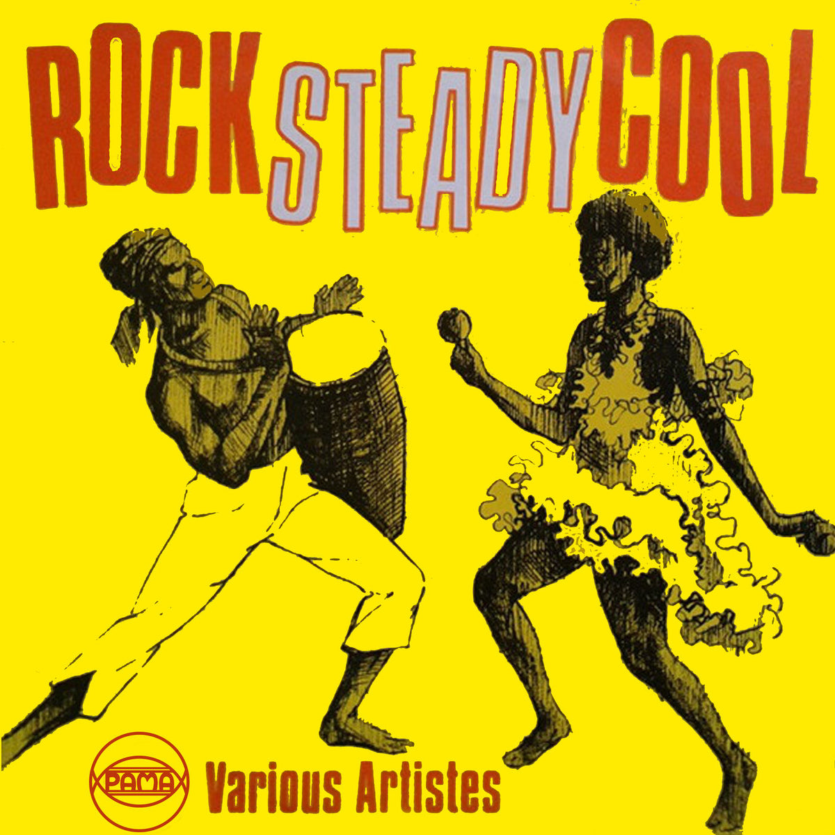 Various Artists – Rock Steady Cool vinyl record cover