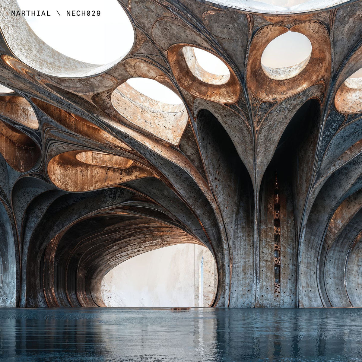 MARTHIAL – NECH029 vinyl cover