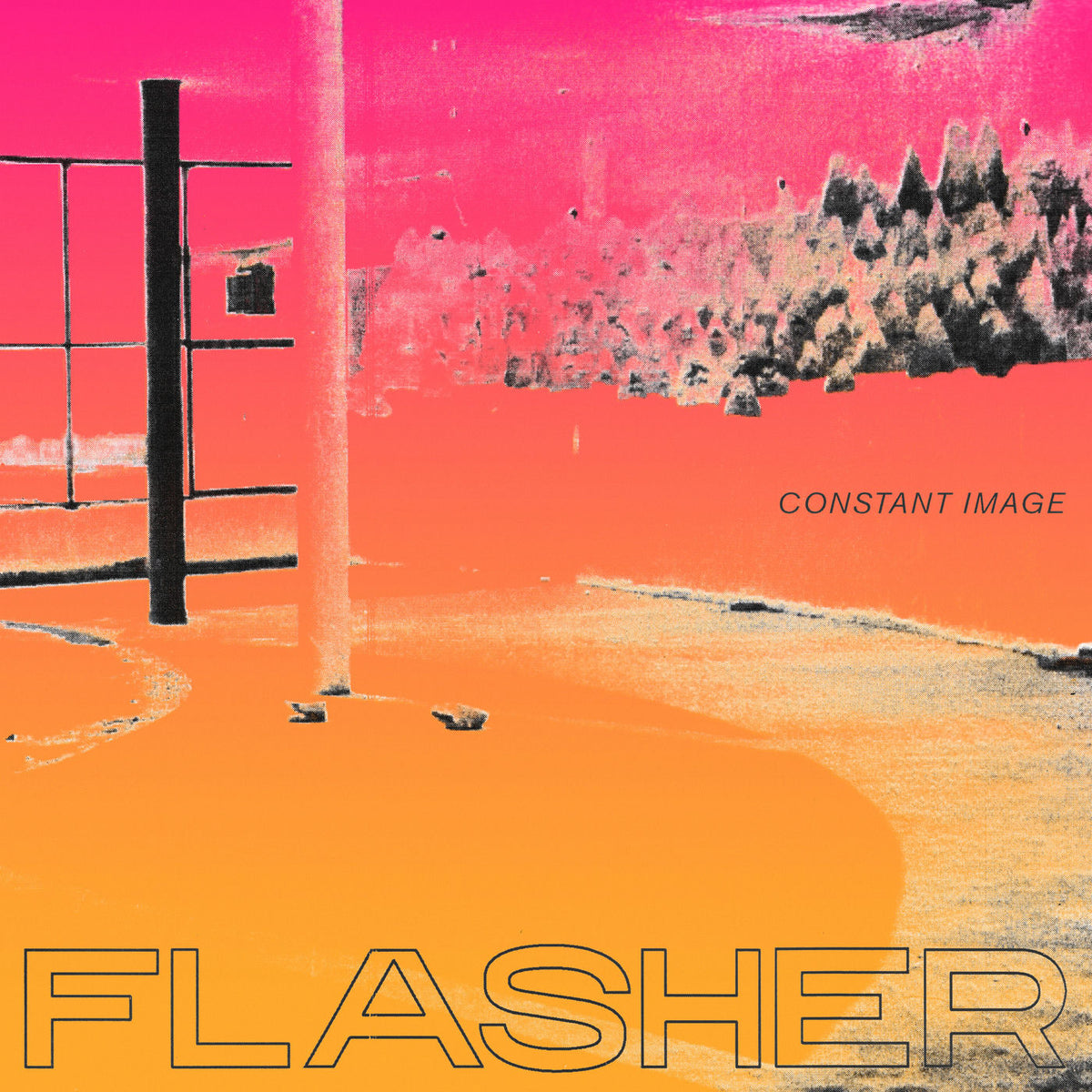 Flasher – Constant Image (Clear LP) vinyl record cover