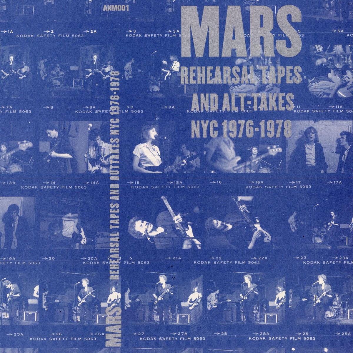 Mars – Rehearsal Tapes and Alt-Takes NYC 1976-1978 vinyl cover