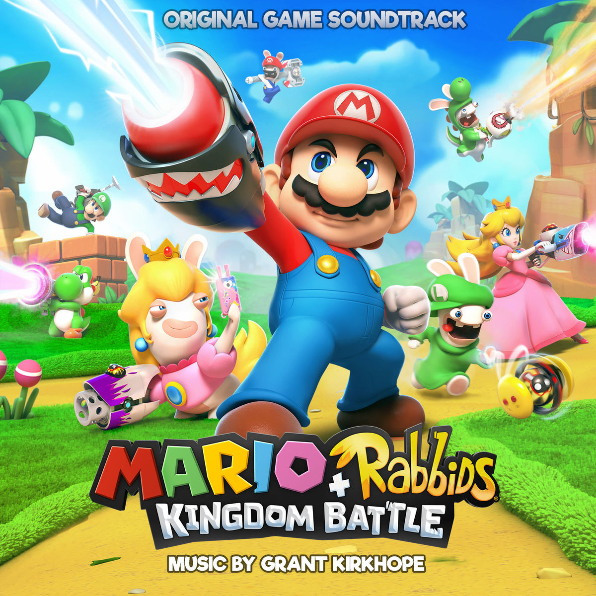 Grant Kirkhope – Mario + Rabbids Kingdom Battle vinyl record cover