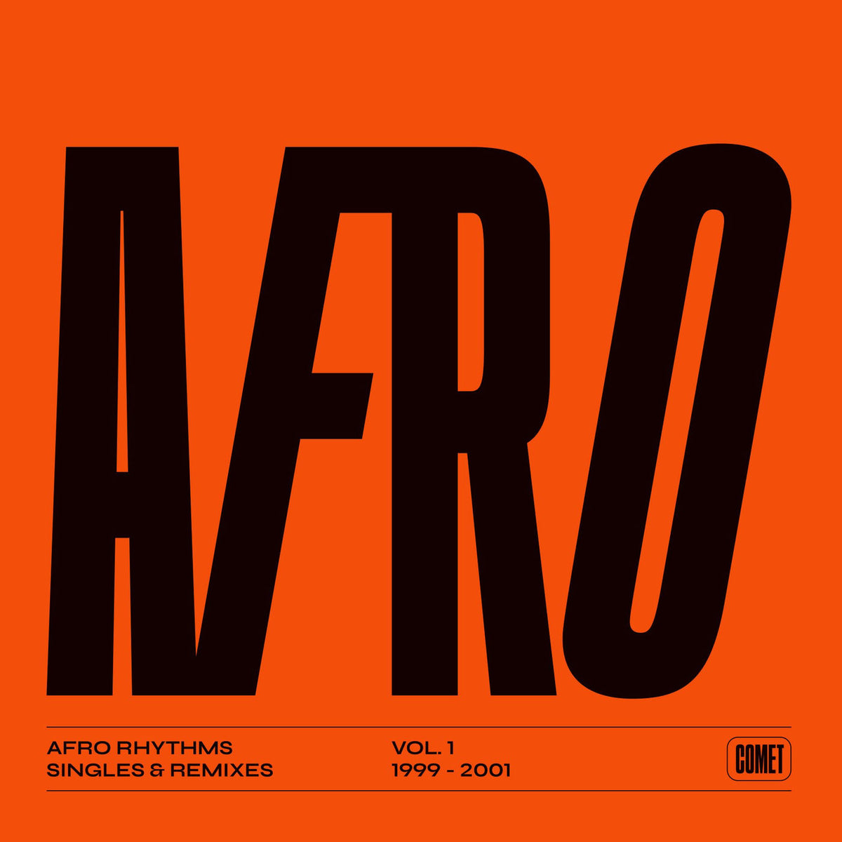 Various Artists – Afro Rhythms Vol. 1 vinyl record cover