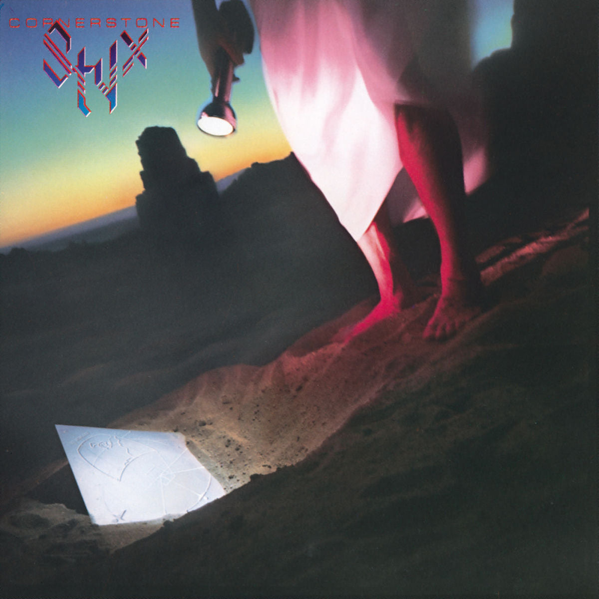 STYX – Cornerstone (RED VINYL) vinyl record cover