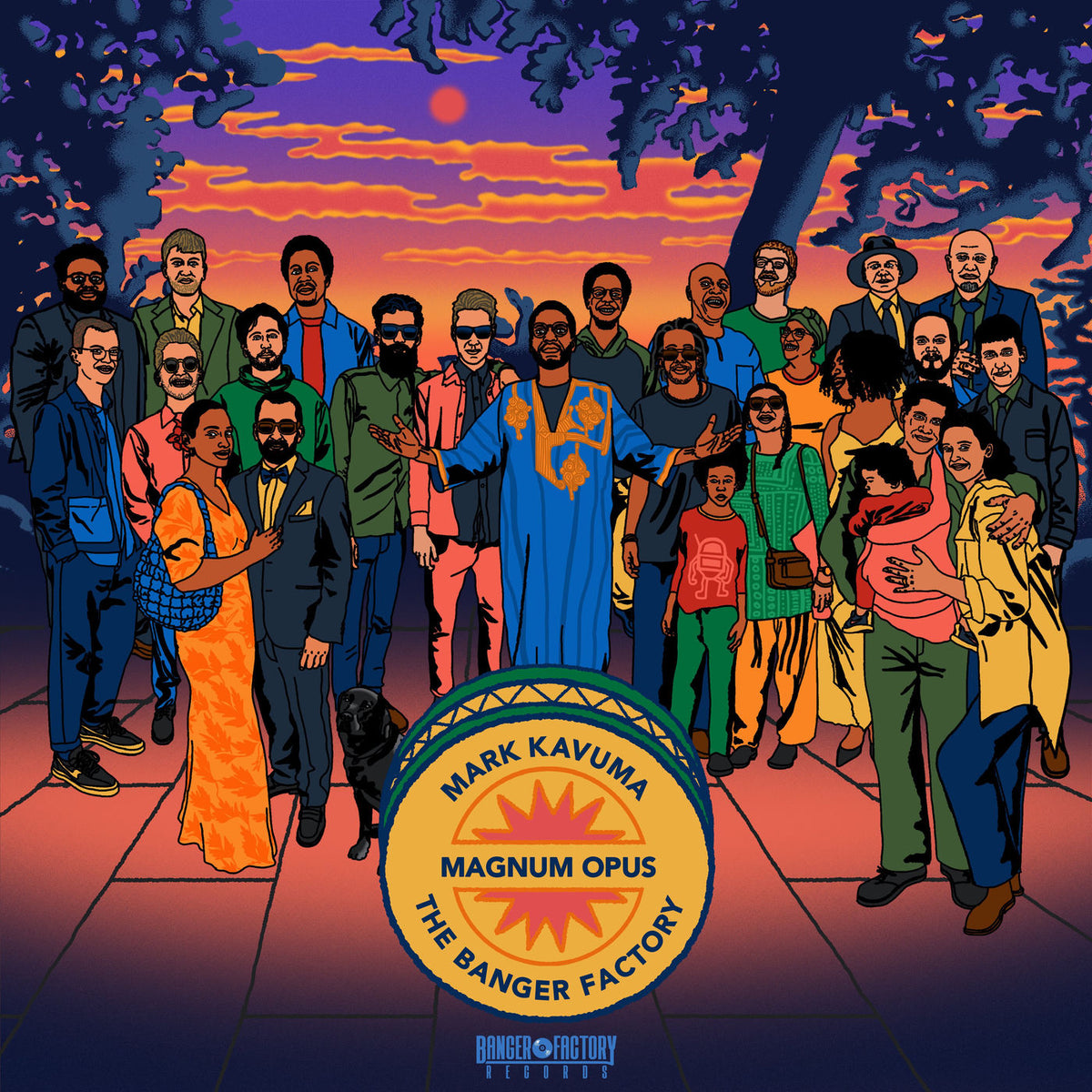 Mark Kavuma – Magnum Opus vinyl cover