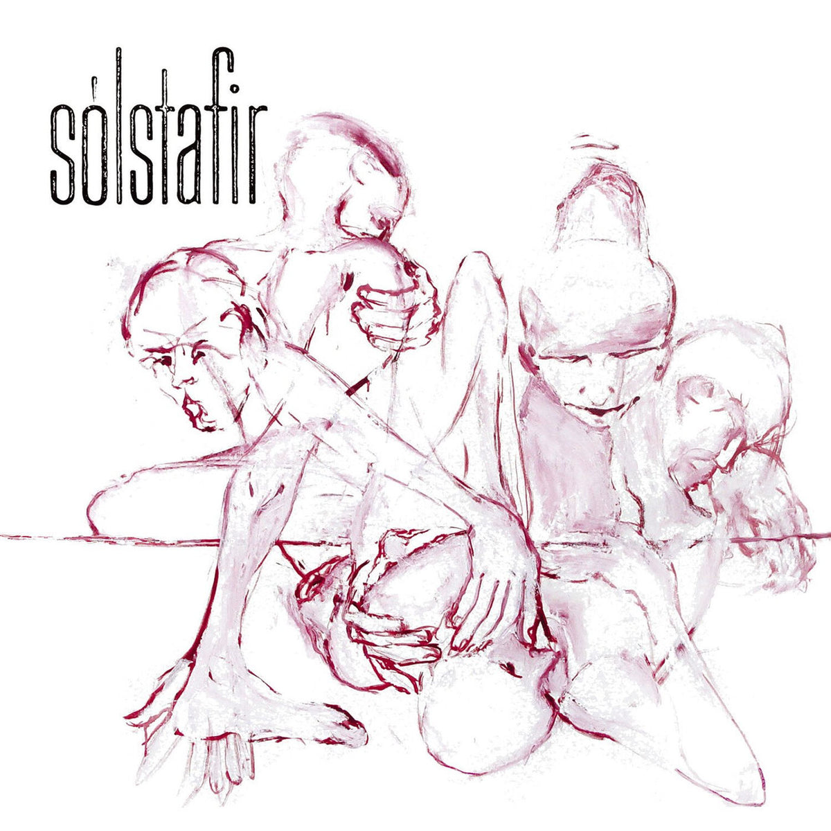 Solstafir – Masterpiece Of Bitterness (Silver/Red Marbled Vinyl) vinyl record cover
