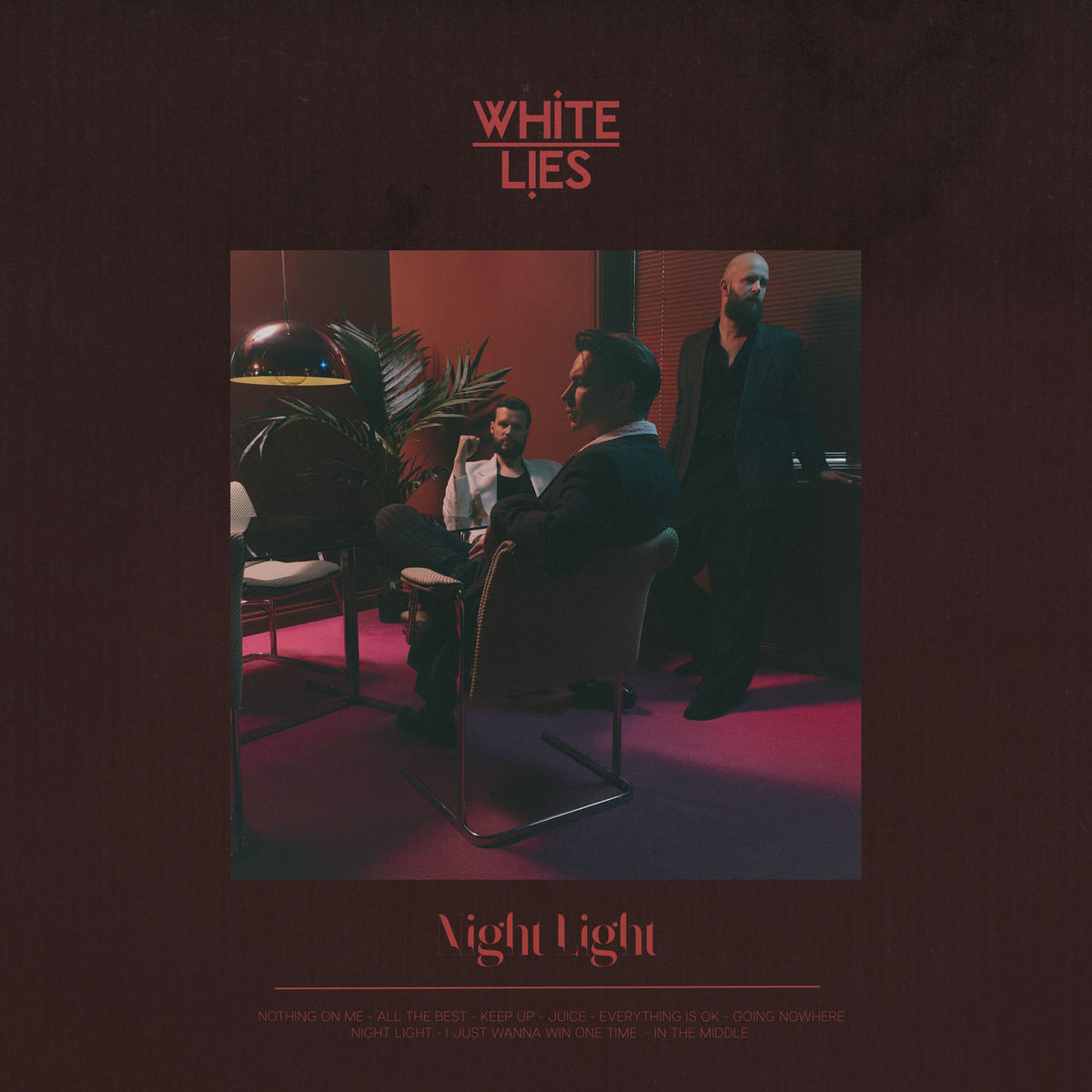 White Lies – Night Light vinyl record cover