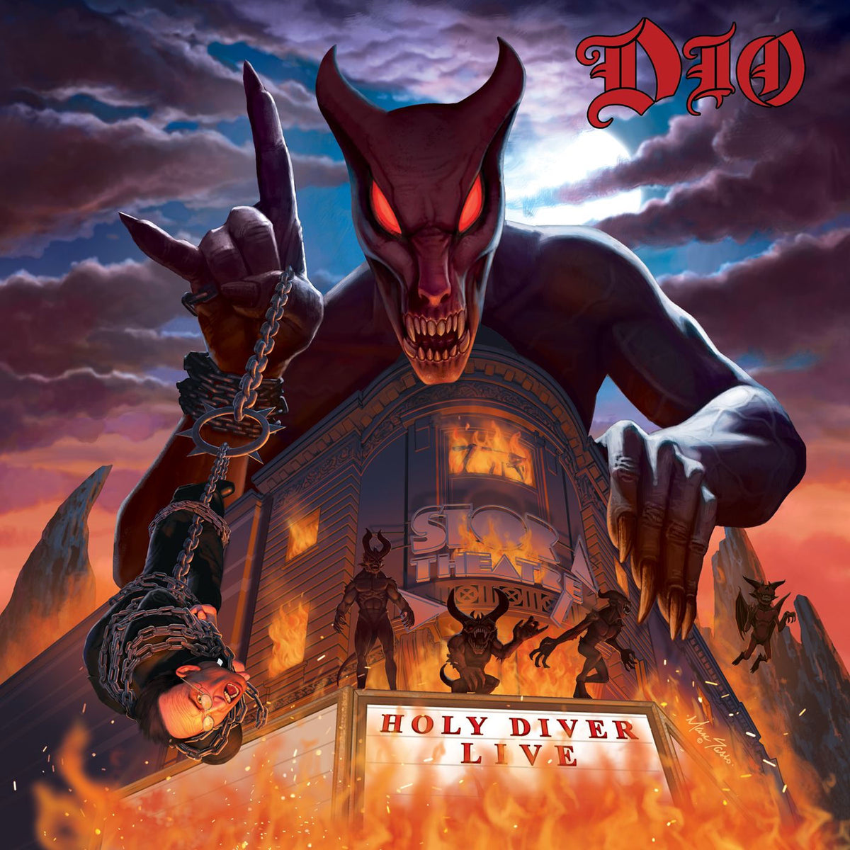 DIO – Holy Diver Live -Live- vinyl record cover