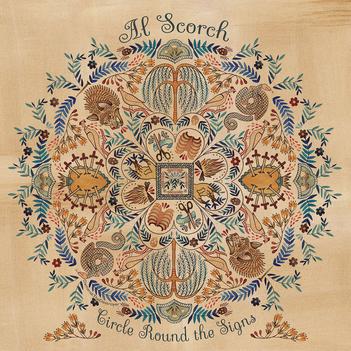 Al Scorch – Circle Round The Signs vinyl cover