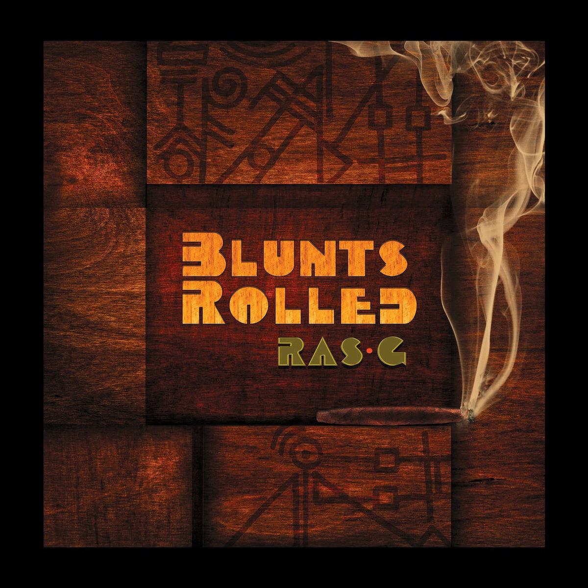 Ras G – Blunts Rolled vinyl record cover