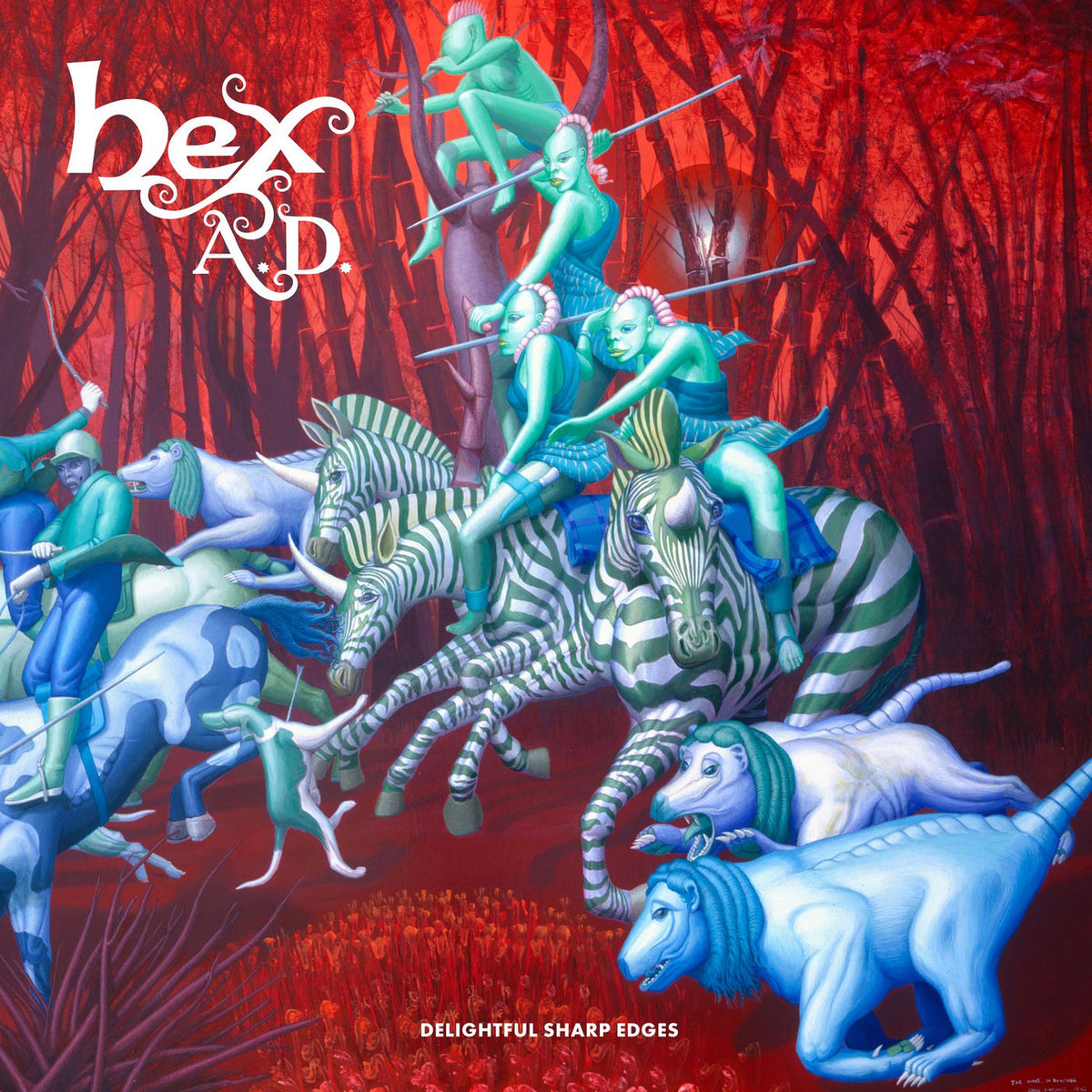 Hex A.D. – Delightful Sharp Edges vinyl record cover