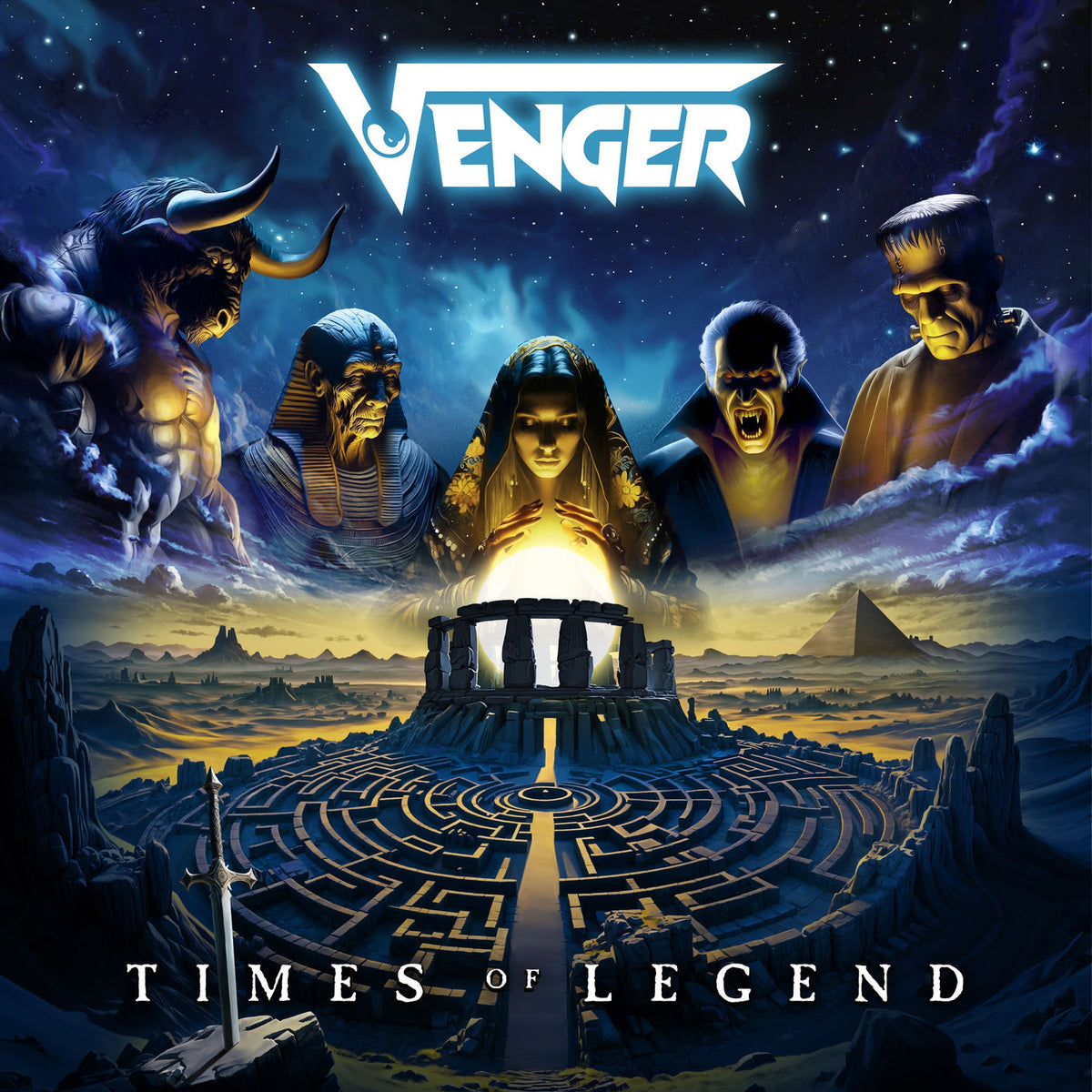 Venger – Times of Legend vinyl record cover