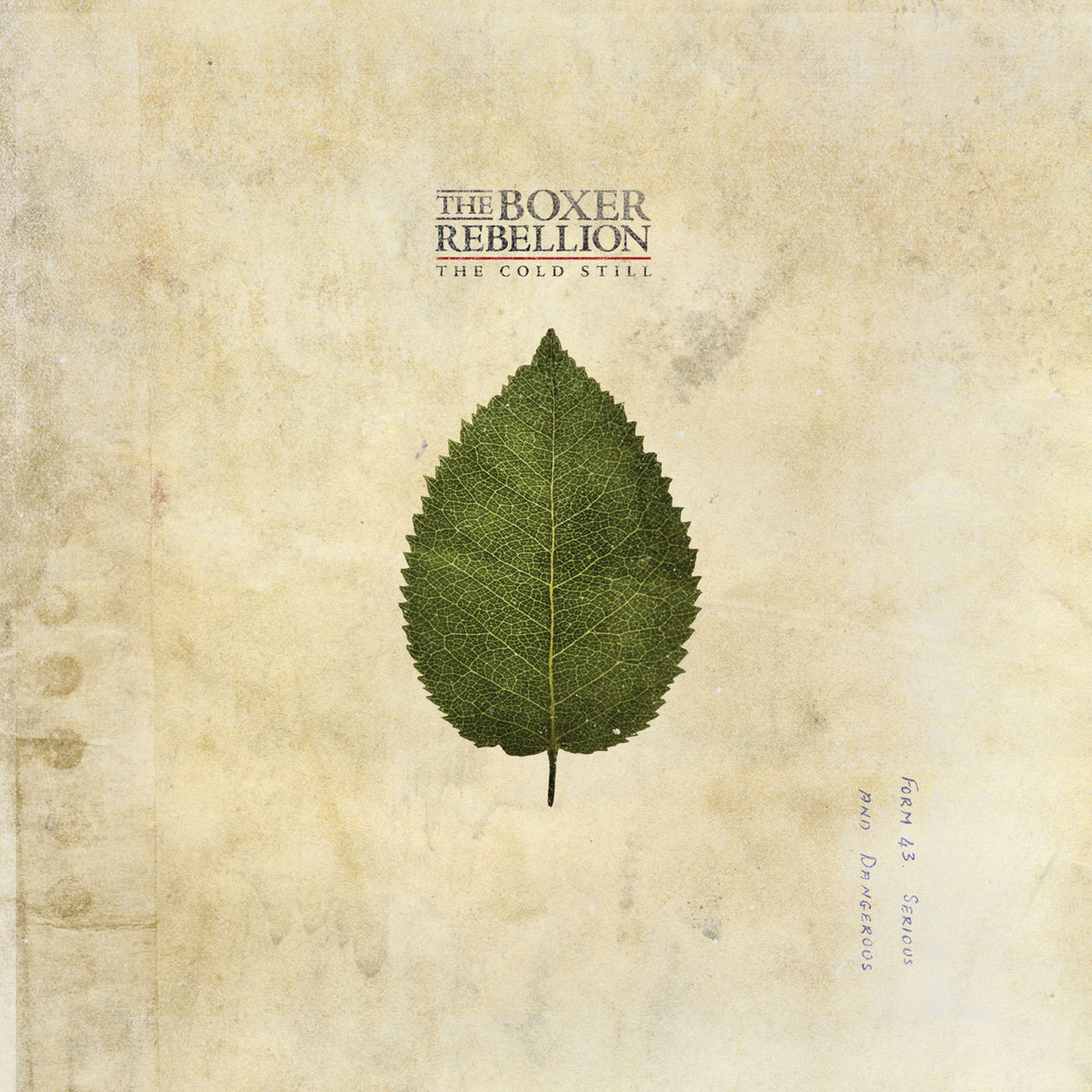 The Boxer Rebellion – The Cold Still vinyl record cover