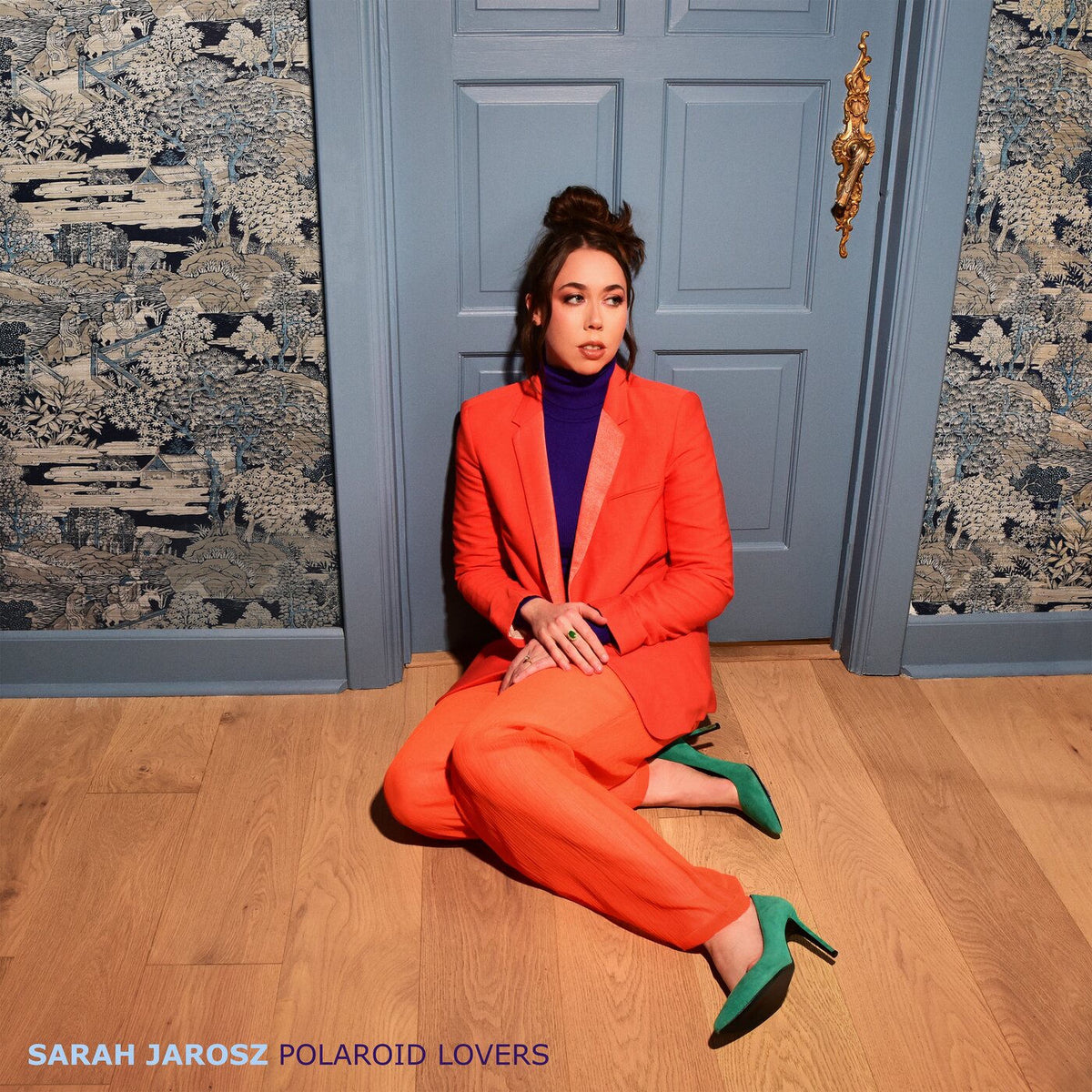 Sarah Jarosz – Polaroid Lovers (Blue/Green Splatter Vinyl) (Indies) (Coloured Vinyl) vinyl record cover