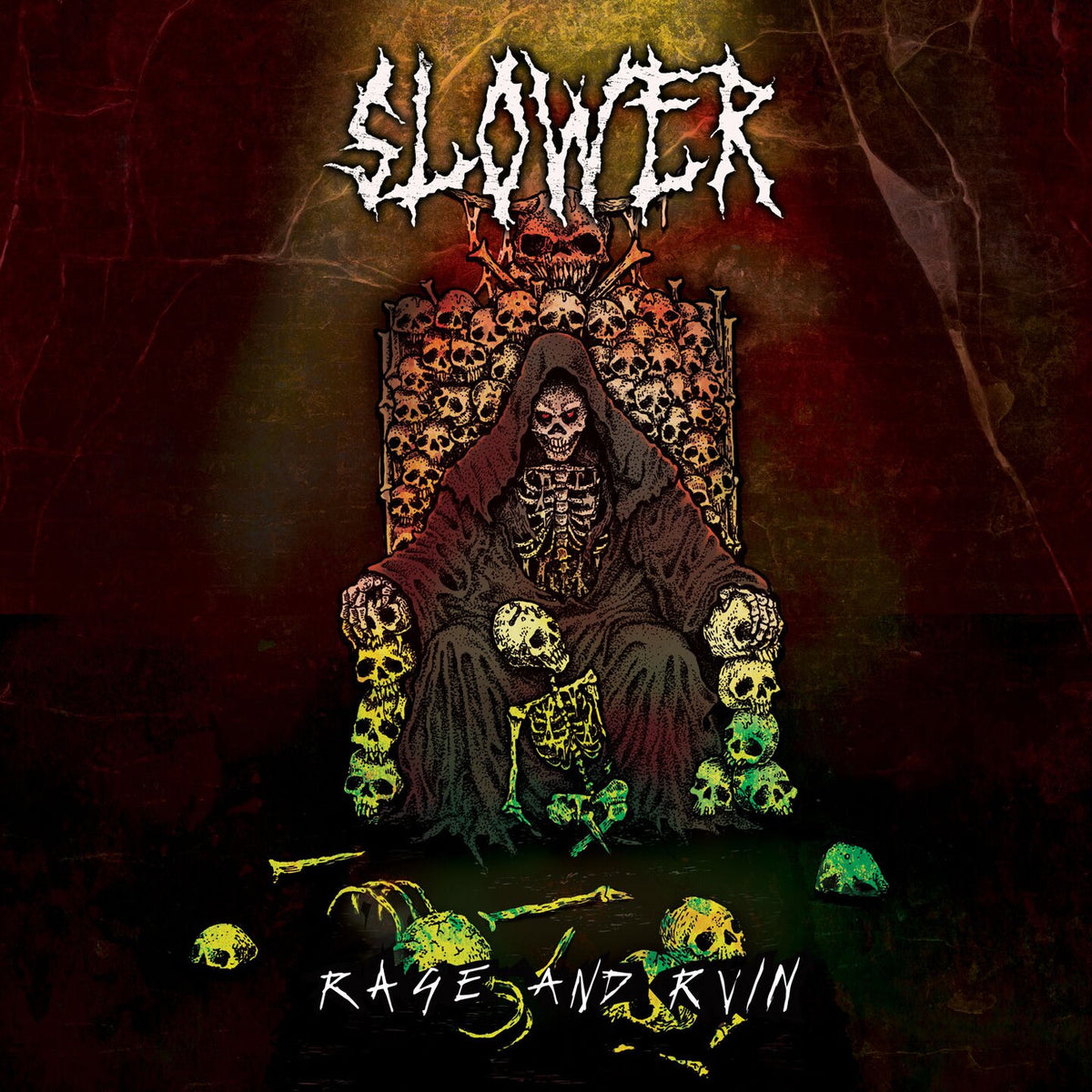 Slower – Rage and Ruin vinyl record cover