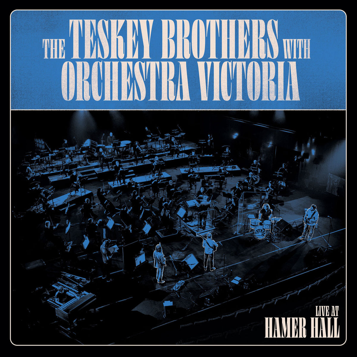 The Teskey Brothers – Live At Hamer Hall vinyl record cover